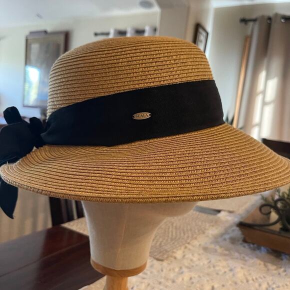 Scala womens woven sun hat - Picture 9 of 12